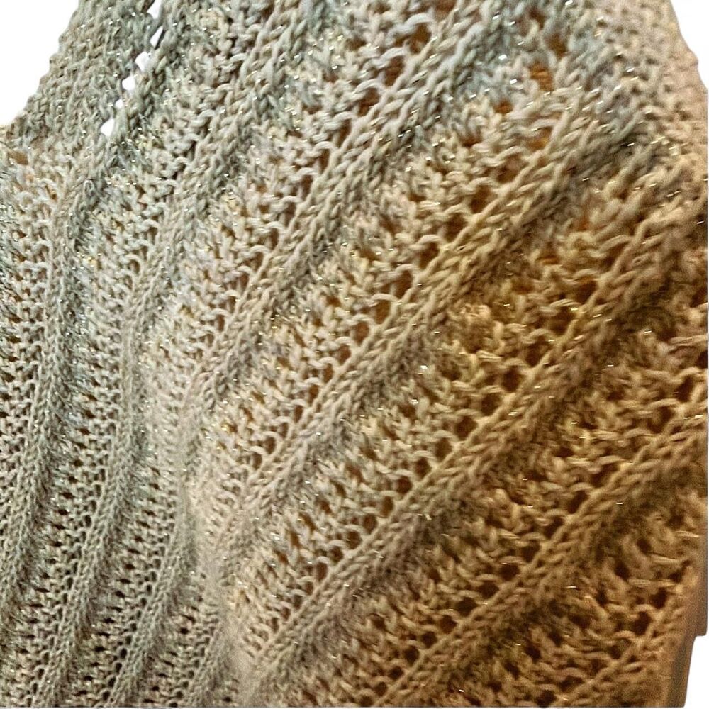 Mng-casual Women's Gold and Tan Vest - Picture 2 of 3